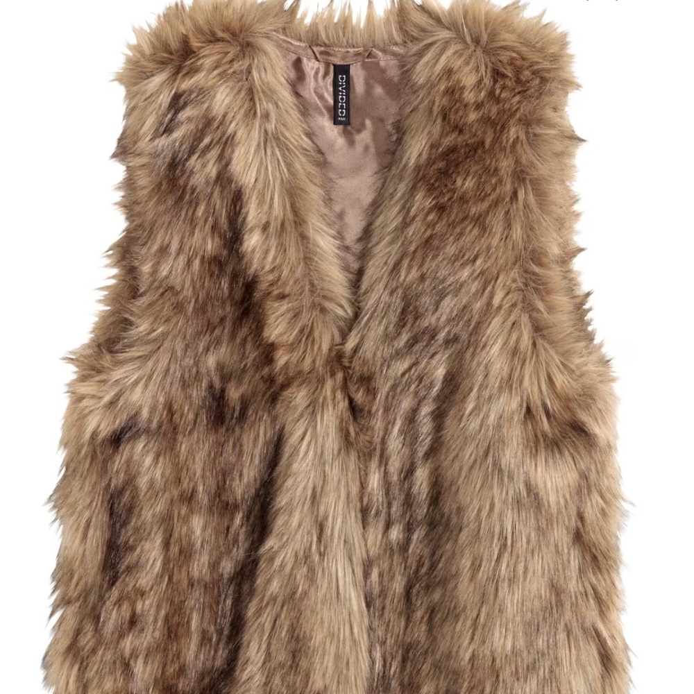 FAUX FUR VEST